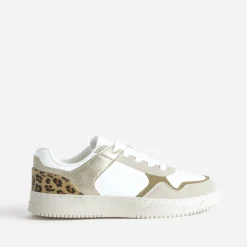 Tennis he, beige, effet léopard^Texto Clearance
