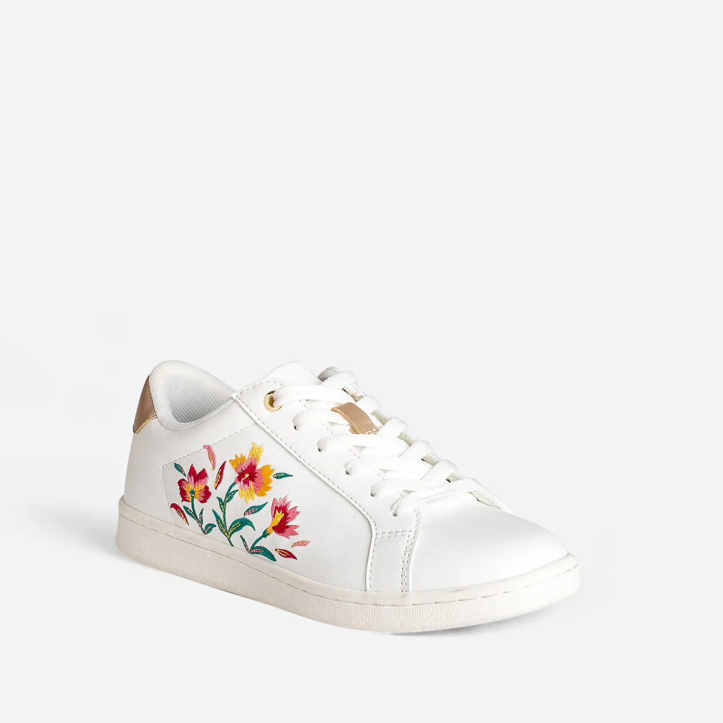 Tennis he broderies exclusives fleurs^Texto Online