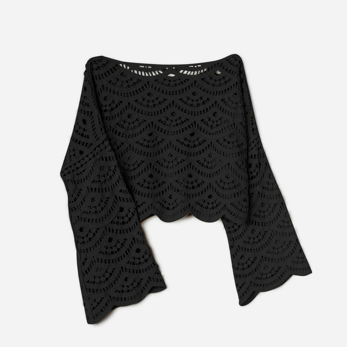 Top en macramé^Texto Discount