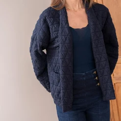 Veste kimono matelassée^Texto New